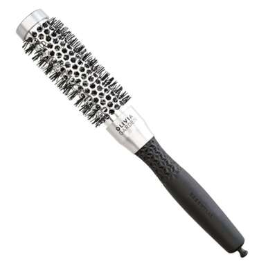 Olivia Garden Essential Blowout Classic Silver Szczotka do modelowania włosów, 25mm
