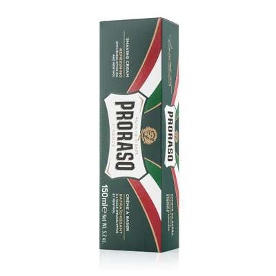 PRORASO Krem do golenia Eukaliptus i Menthol, linia zielona, 150ml