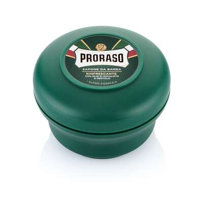 PRORASO Mydło do golenia do skóry normalnej, linia zielona, 150ml