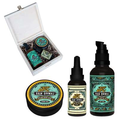 PAN DRWAL Zestaw ORIGINAL do Pielęgnacji Brody