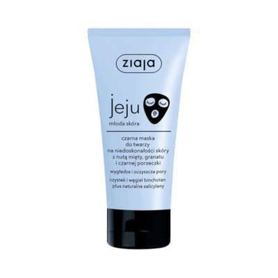 ZIAJA JEJU CZARNA MASKA DO TWARZY 50 ML
