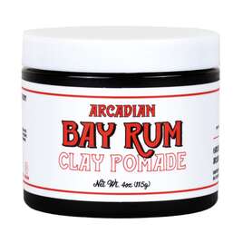 ARCADIAN Bay Rum Clay Pomade - Matowa glinka do włosów, 115g