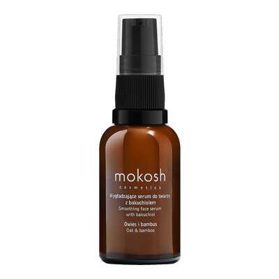 MOKOSH Wygładzające serum do twarzy z bakuchiolem Owies i bambus, 30ml