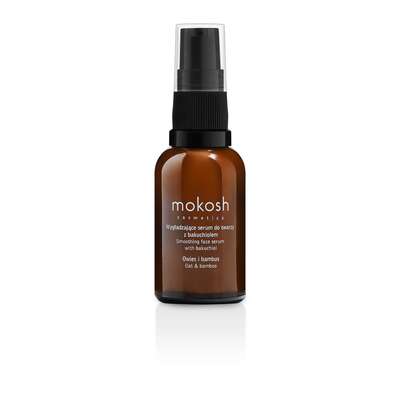 MOKOSH Wygładzające serum do twarzy z bakuchiolem Owies i bambus, 30ml