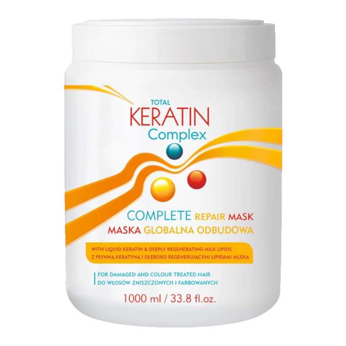 Total Keratin Complex Complete Repair Maska do włosów zniszczonych i ...