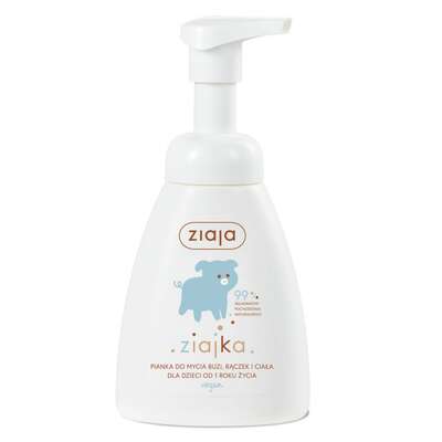 ZIAJA ZIAJKA Pianka do mycia buzi, rączek i ciała dla dzieci 250ml