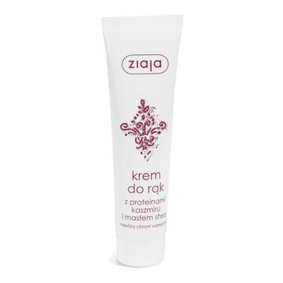 Ziaja krem do rąk z proteinami kaszmiru i masłem shea, 100 ml