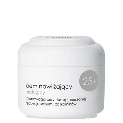 Ziaja krem nawilżający matujący 25+ do twarzy, 50 ml