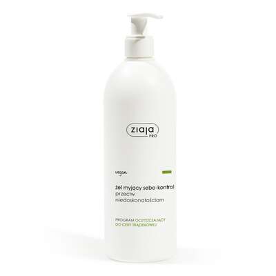 Ziaja Pro Żel myjący sebo-kontrol przeciw niedoskonałościom, 500ml