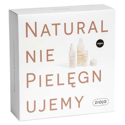 Ziaja Naturalnie pielęgnujemy Zestaw kosmetyków do twarzy i ciała