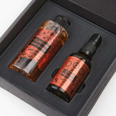 Pan Drwal Steam Punk Working Class Hero Beard Care Set - Zestaw Prezentowy do brody