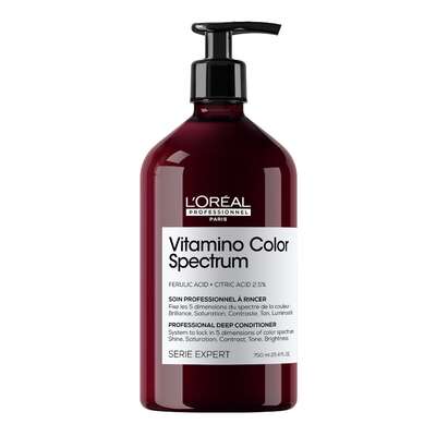 L'Oreal Professionnel Vitamino Color Spectrum Nawilżająca odżywka do włosów farbowanych, wydłużająca trwałość koloru, 750ml