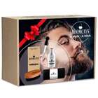 ROOMCAYS Zestaw do brody - Olejek do brody + Kartacz + Ręcznik do twarzy