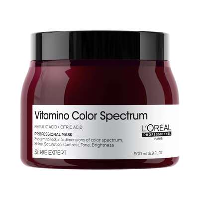 L'Oreal Professionnel Vitamino Color Spectrum Maska do włosów farbowanych wydłużająca trwałość koloru, 500ml