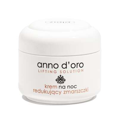 Ziaja Anno D'oro krem na noc redukujący zmarszczki 40+, 50ml
