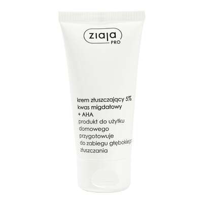 Ziaja Pro krem złuszczający 5% kwas migdałowy + AHA do twarzy, 50ml