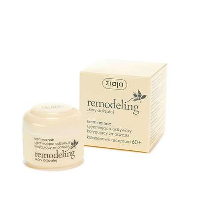 Ziaja Remodeling krem na noc ujędrniająco-odżywczy 60+, 50ml