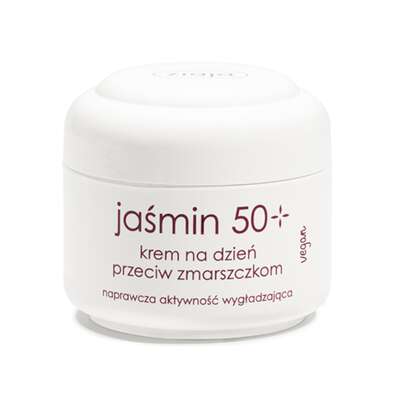 Ziaja Jaśmin Krem przeciw zmarszczkom na dzień SPF 6 50+, 50ml